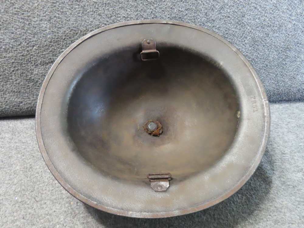 WWI AMERICAN AND GERMAN HELMETS-DOUGHBOY AND MODEL 1916-img-7