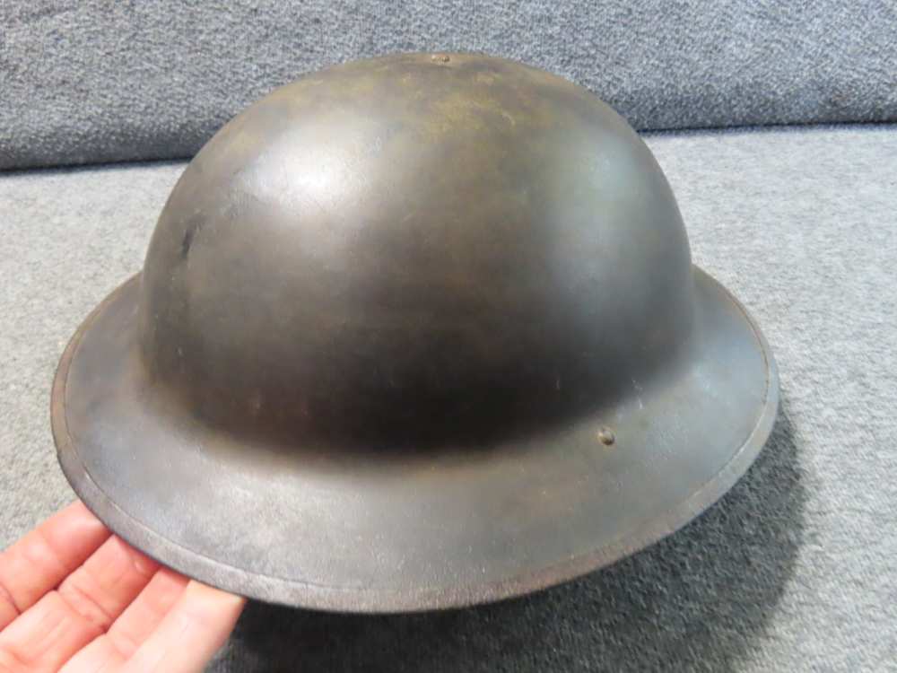 WWI AMERICAN AND GERMAN HELMETS-DOUGHBOY AND MODEL 1916-img-6