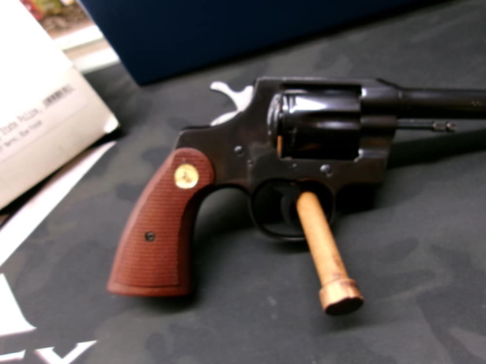 Colt Army Special .38 SPL  New Jersey State Police W/BOX-img-3