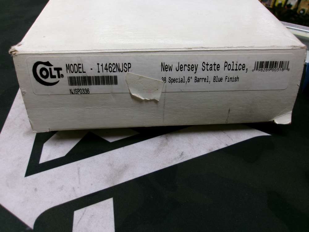 Colt Army Special .38 SPL  New Jersey State Police W/BOX-img-13