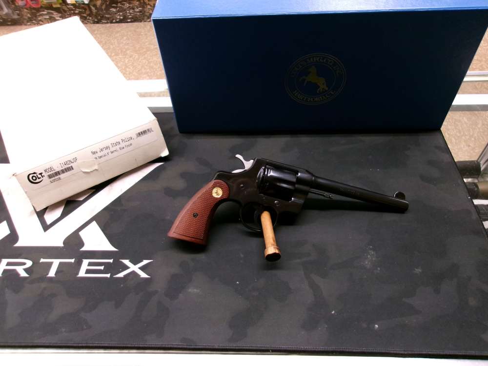Colt Army Special .38 SPL  New Jersey State Police W/BOX-img-0