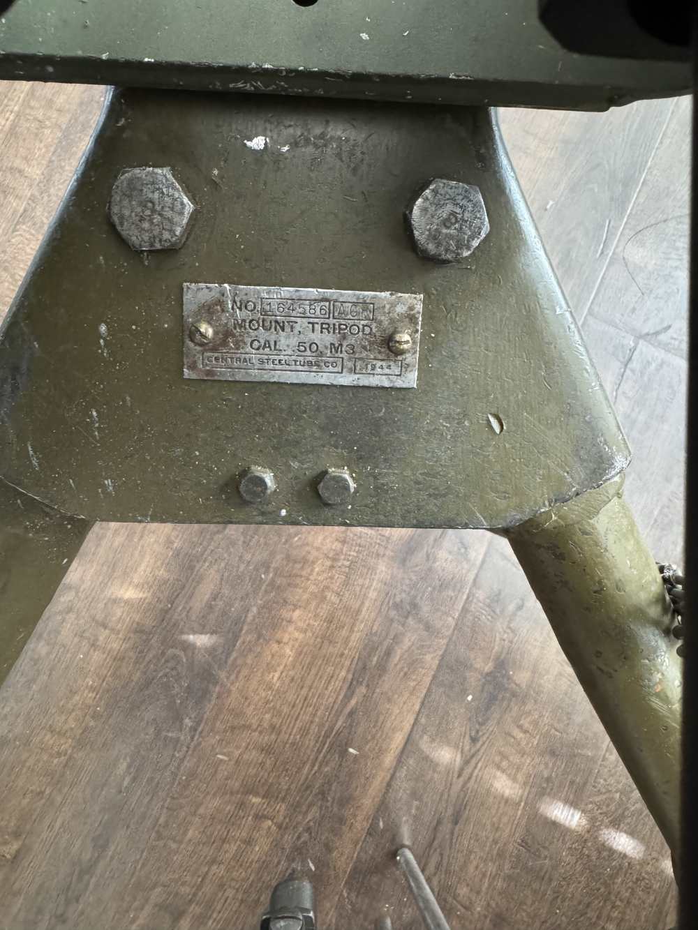 50 BMG Tripod MK93 Soft Mount WW2 -img-1