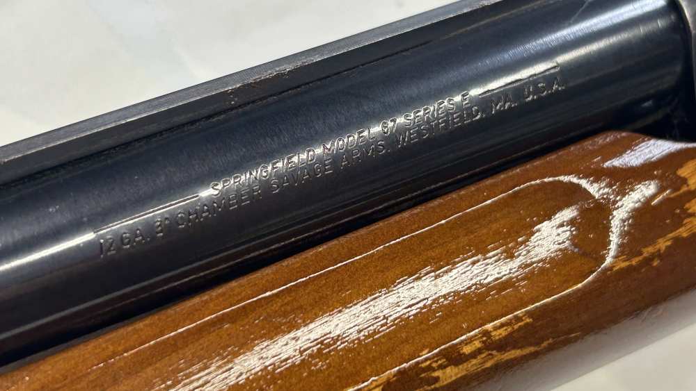Springfield Model 60 Series E 12 GA Pump Shotgun – 1970s Vintage Truck Gun -img-4