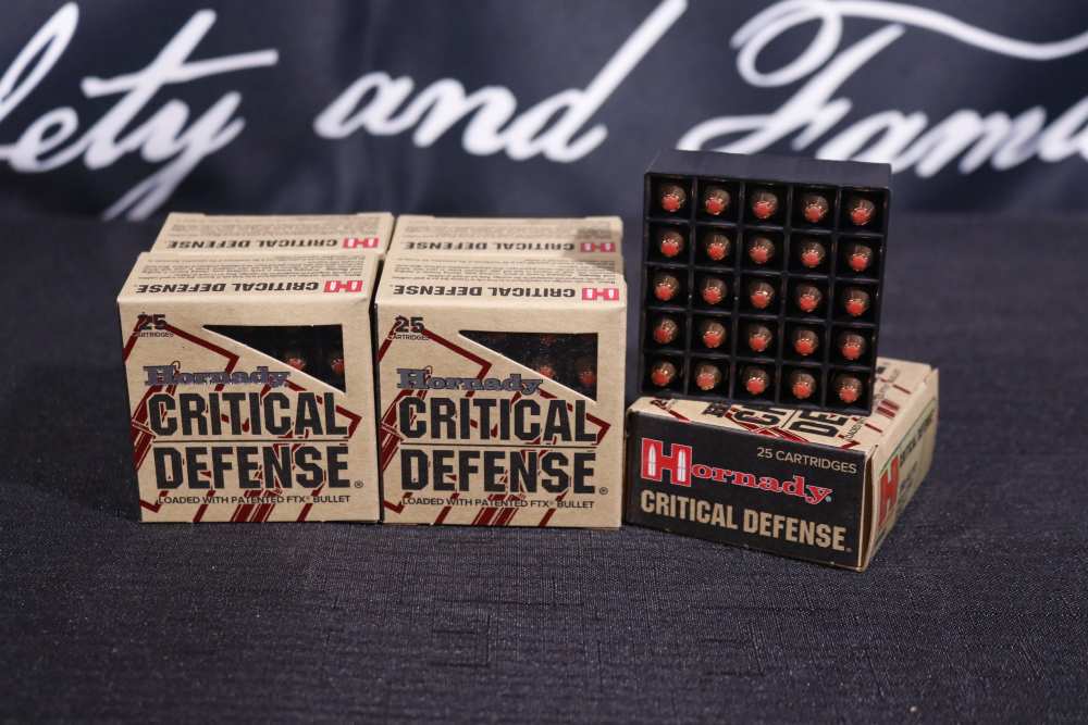 HORNADY CRITICAL DEFENSE .380 AUTO 90gr FTX - 5 Boxes-img-0