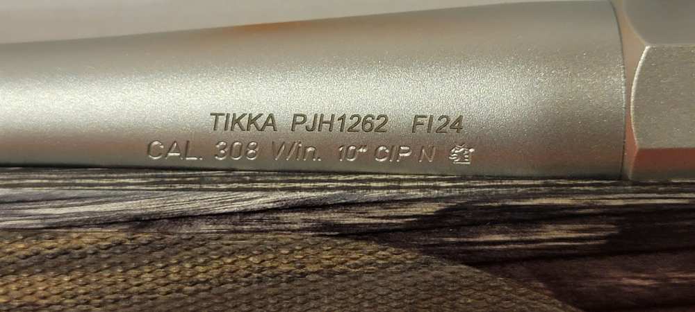 Tikka T3X 308 Win 3+1 22.40" Barrel Stainless Steel Metal Finish-img-7
