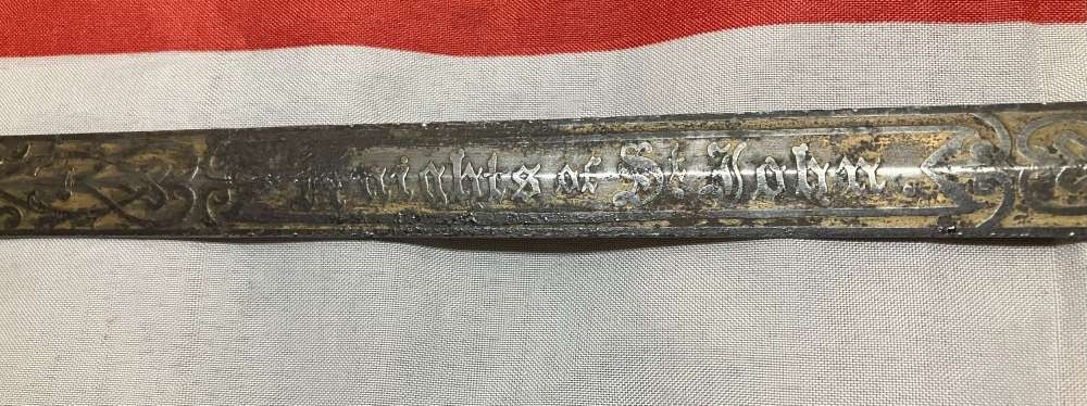 Post Civil War Fraternal Sword for Knights of ST. John.-img-9