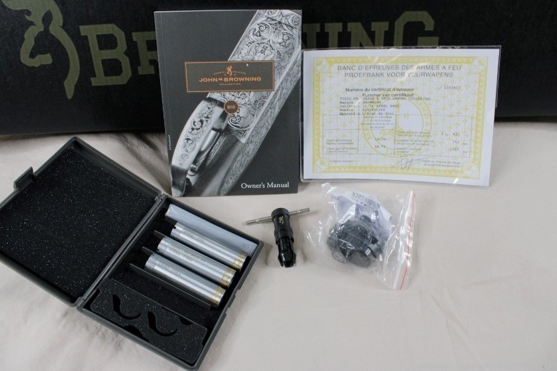 NIB BROWNING B15 GRADE C 12GA 28" CASE !AMAZING!-img-14