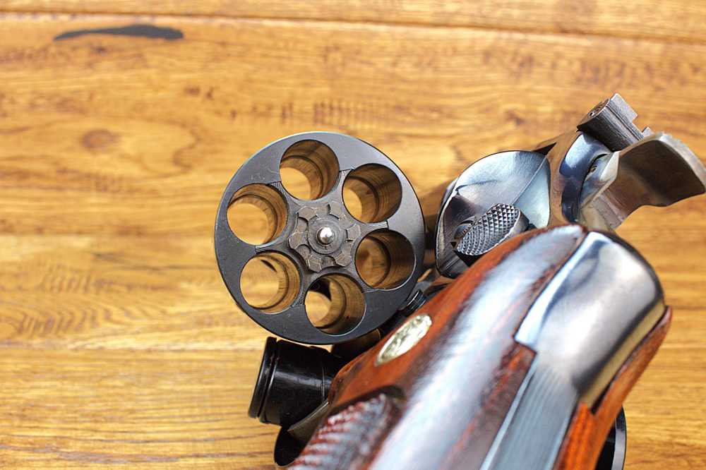 Smith & Wesson 25-2 1955 Target Model .45 ACP; Excellent with case-img-12
