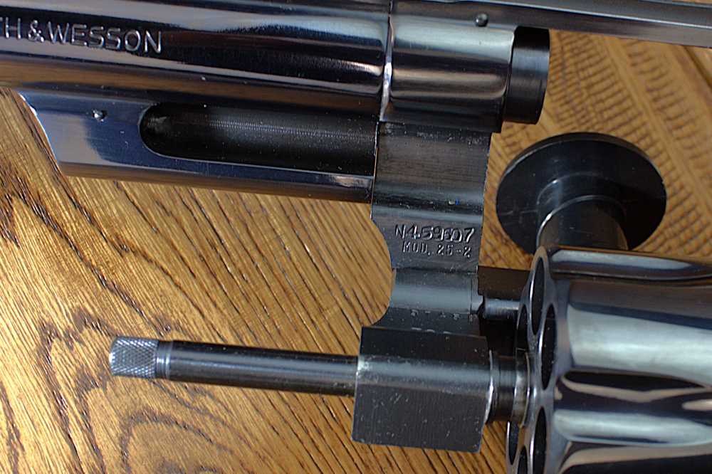 Smith & Wesson 25-2 1955 Target Model .45 ACP; Excellent with case-img-15
