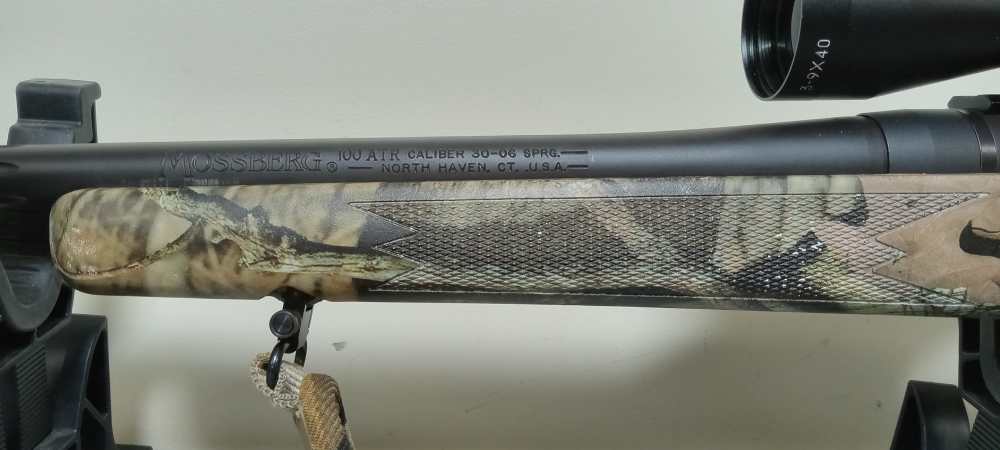 Mossberg 100 ATR Bolt Action Rifle, 30-06 SPRG, 22" Barrel, Sling-img-13