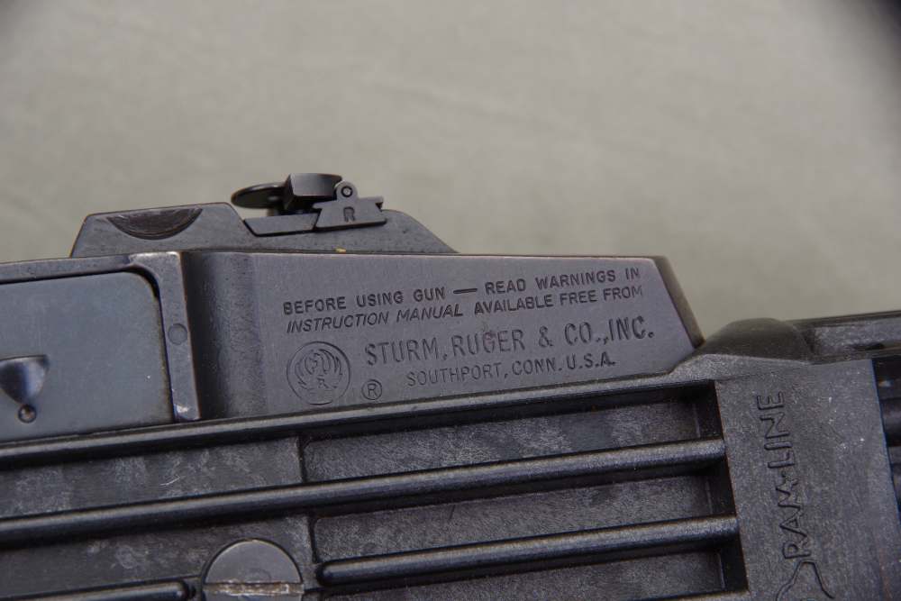 1989 Ruger Mini-14 223 18'' Black 99% Ram-Line Folding Stock-img-8