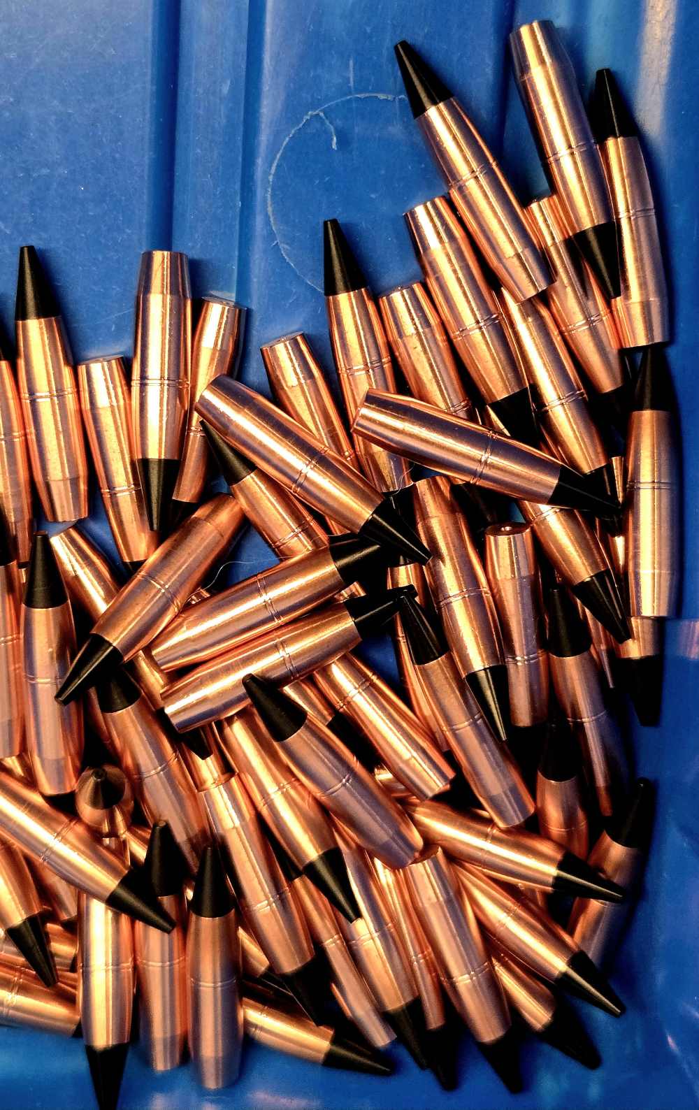 50% OFF!  .308 150 grain  tipped COPPER RAPTORs Cutting Edge Bullets 99 pcs-img-0