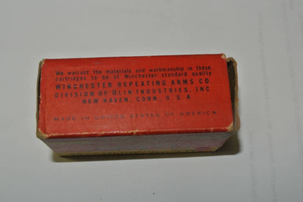 Box of Vintage WINCHESTER LEADER 22 Long Rifle Ammo NEW!-img-3