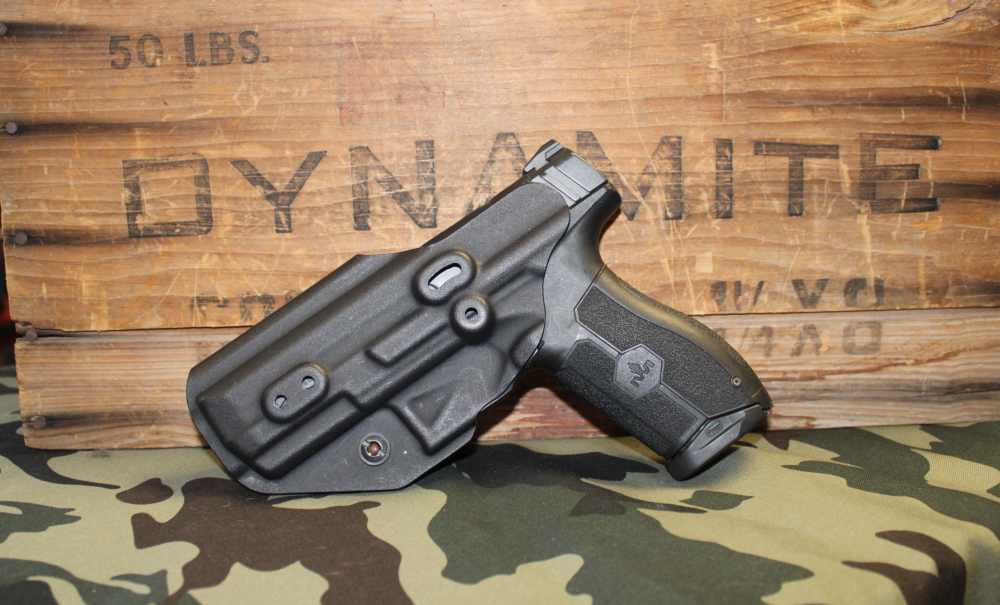 IWI MASADA 9MM Tactical Pistol 4.1" 17+1 W/ Holster-img-5