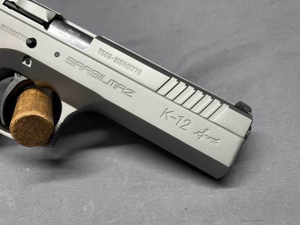 SAR USA K-12 Sport - 9x19mm Semi-Auto Pistol w/ Case & Two Magazines-img-13