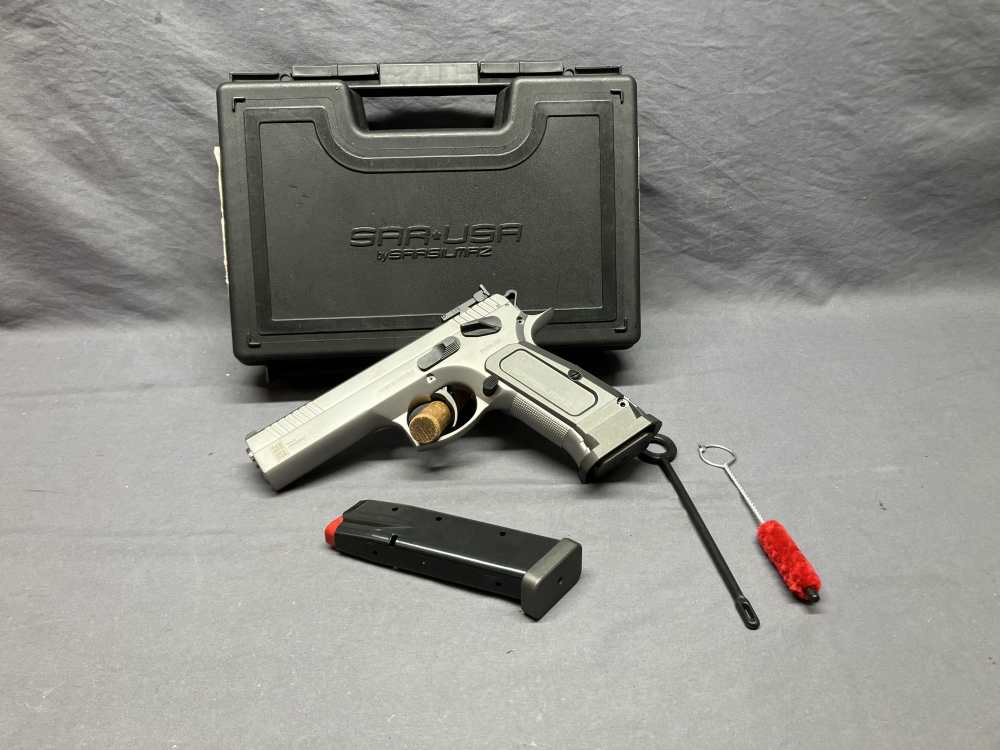 SAR USA K-12 Sport - 9x19mm Semi-Auto Pistol w/ Case & Two Magazines-img-0