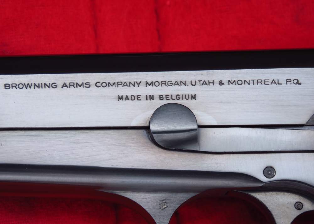 CRISP 1975 Browning Hi Power 9mm Made In Belgium W/ Factory Bag & Holster -img-15