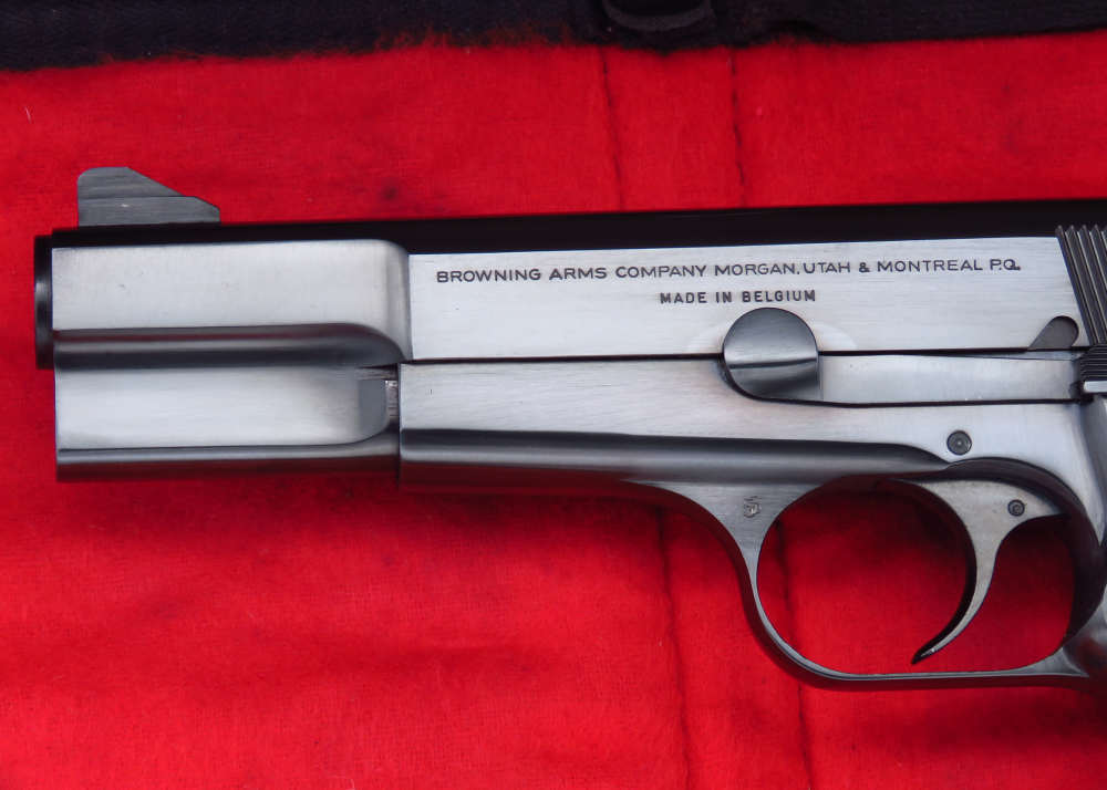 CRISP 1975 Browning Hi Power 9mm Made In Belgium W/ Factory Bag & Holster -img-11