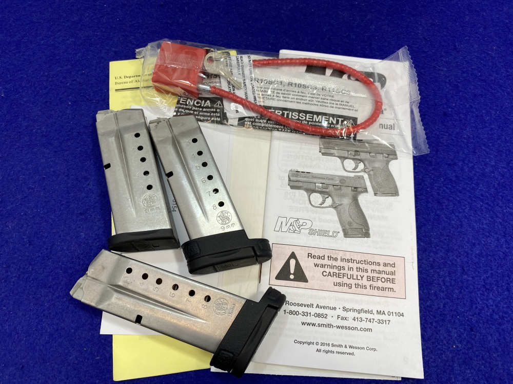 Smith Wesson M&P 9 Shield 9mm 3.1" Blk *PORTED PERFORMANCE CENTER EXAMPLE*-img-6
