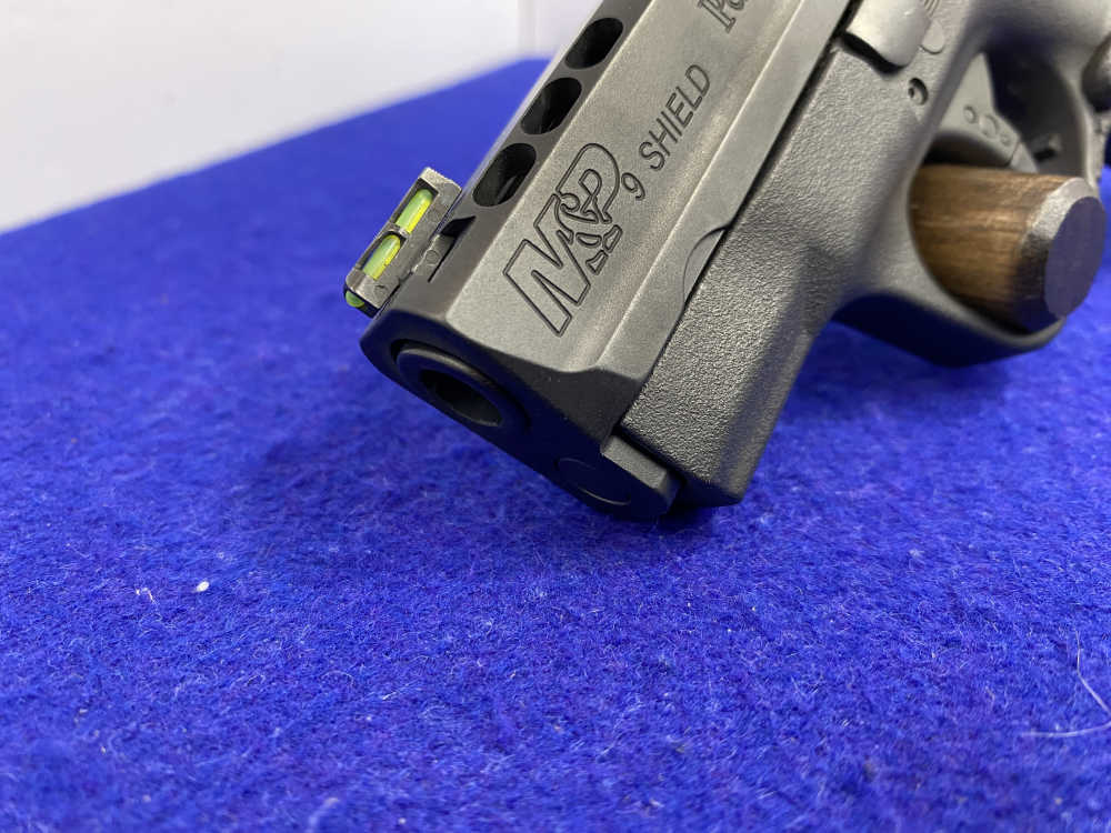 Smith Wesson M&P 9 Shield 9mm 3.1" Blk *PORTED PERFORMANCE CENTER EXAMPLE*-img-13