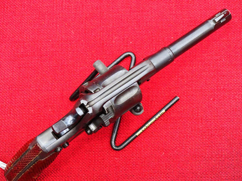 WWII Russian Soviet 1895 Nagant Revolver & Holster Matching Izhevsk 1945-img-3