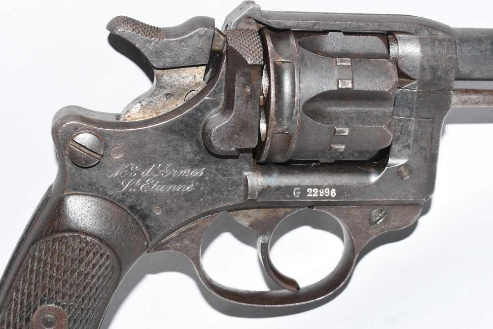 Antique French St Etienne Mle 1892 DA Revolver 8x27mmR 1898 READ-img-3