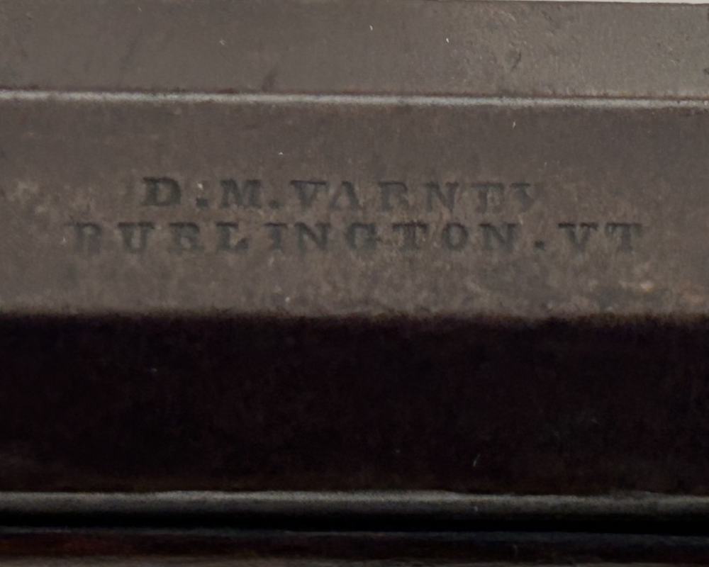 Antique D.M.VARNEY 1850’s Percussion Rifle (FREE GROUND SHIPPING)-img-3