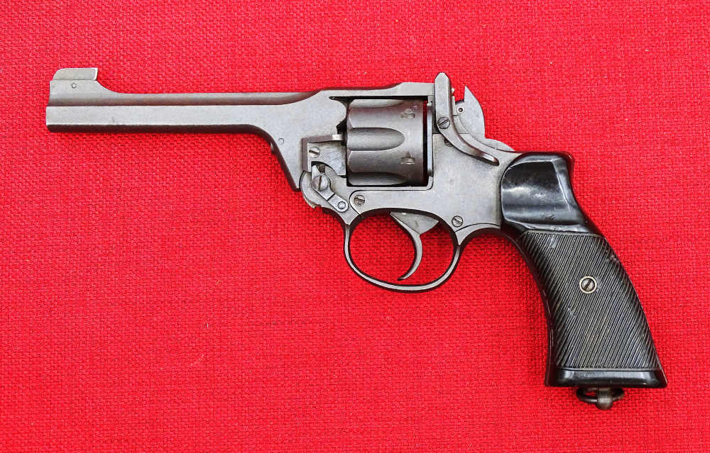 WWII British Albion Enfield No2 38 Revolver Matching 1943 NON Import-img-2