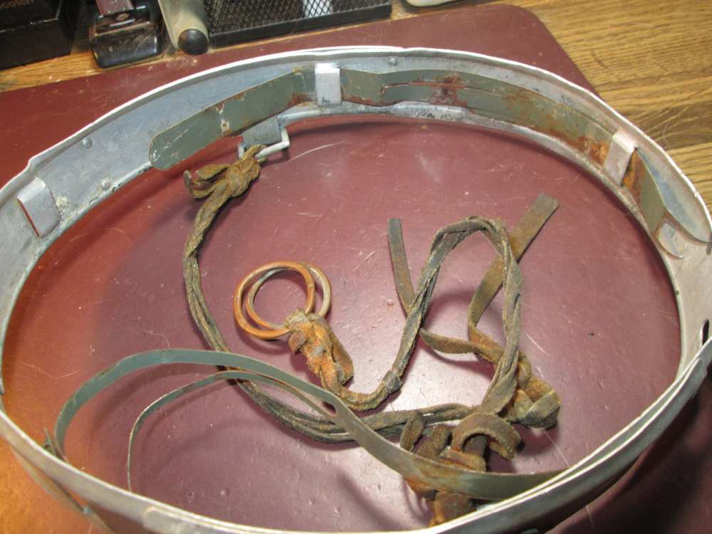WW 2 German Aluminum Helmet Liner, B & C  BERLIN 1938, 66nA59-img-5