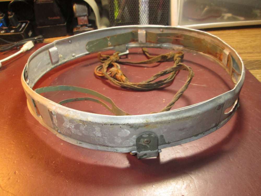 WW 2 German Aluminum Helmet Liner, B & C  BERLIN 1938, 66nA59-img-6
