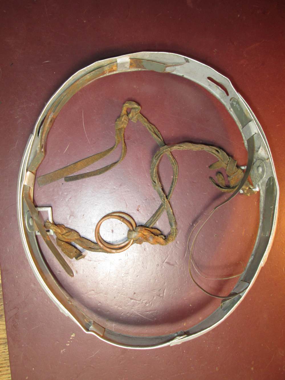 WW 2 German Aluminum Helmet Liner, B & C  BERLIN 1938, 66nA59-img-1