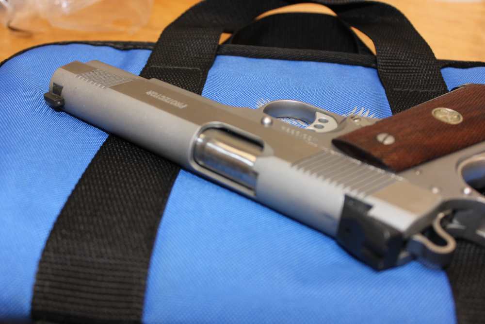 Price Drop! Wilson Combat Protector 1911 Stainless full size .45ACP pistol-img-11