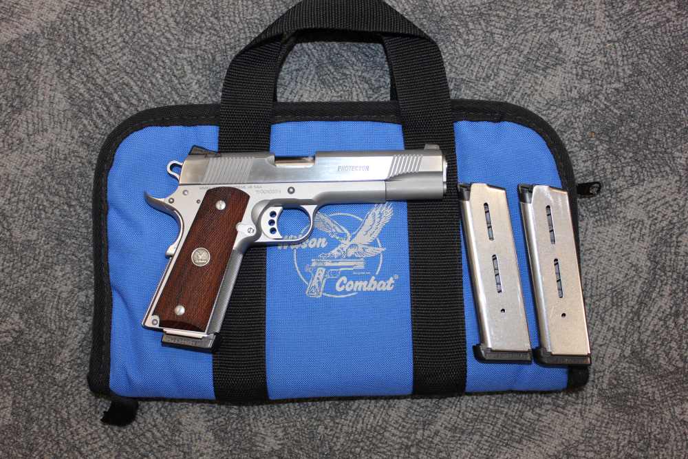 Price Drop! Wilson Combat Protector 1911 Stainless full size .45ACP pistol-img-1