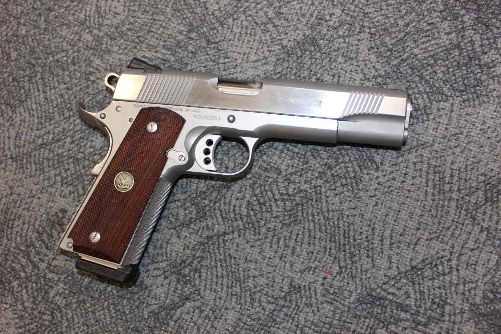 Price Drop! Wilson Combat Protector 1911 Stainless full size .45ACP pistol-img-3