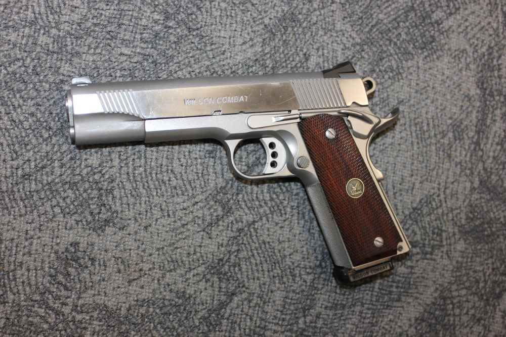 Price Drop! Wilson Combat Protector 1911 Stainless full size .45ACP pistol-img-4