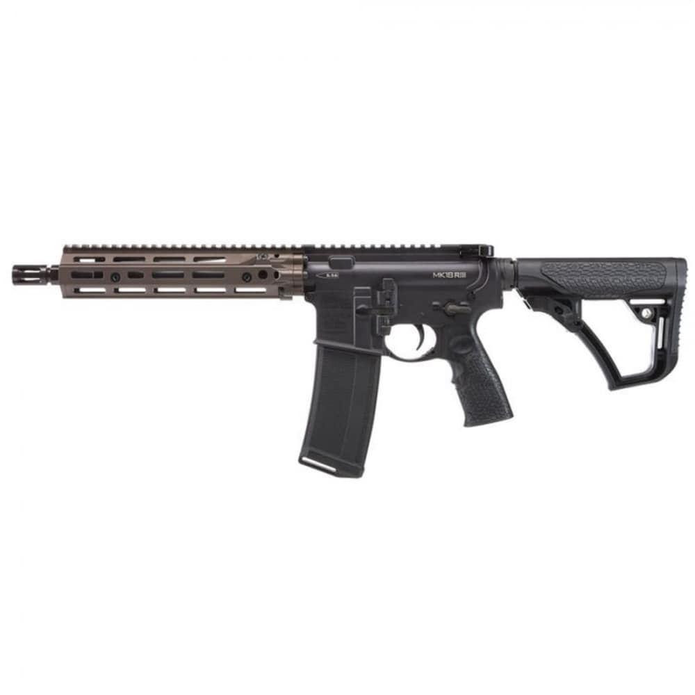 Daniel Defense DDM4 MK18 RIII SBR - 10.3" Barrel (5.56mm) - Black/FDE-img-1