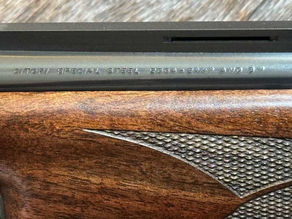 BROWNING CITORI GRAN LIGHTNING BLUE 20 GA 28" BARRELS, ENGRAVED-img-7