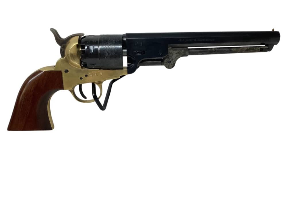 F.LLI Pietta 1851 Navy .44 Cal Black Powder Revolver VERY GOOD!-img-4