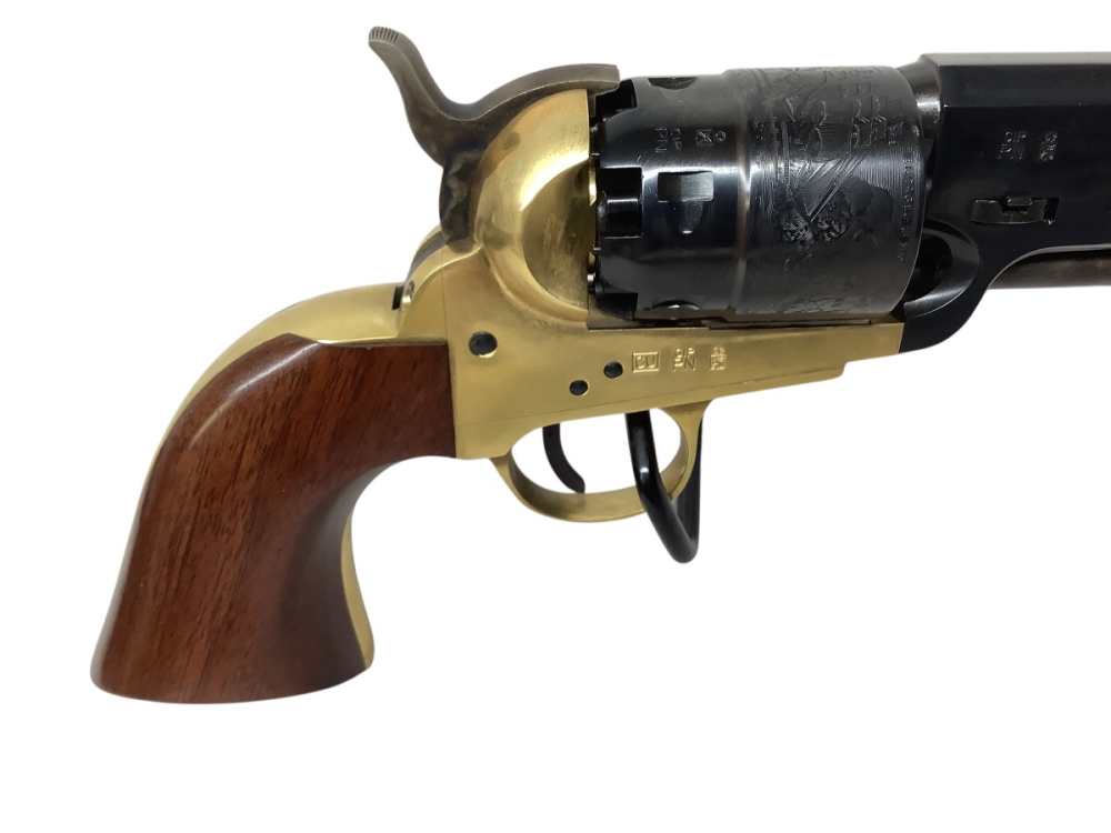 F.LLI Pietta 1851 Navy .44 Cal Black Powder Revolver VERY GOOD!-img-6