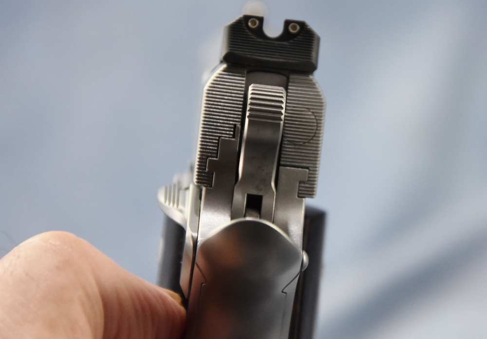 Wilson Combat CQB Elite 5" 10mm Stainless Hand Fitted 1911 Bag Wood grips-img-25