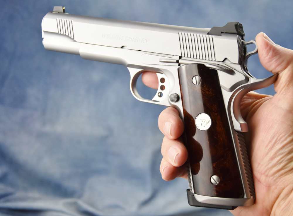 Wilson Combat CQB Elite 5" 10mm Stainless Hand Fitted 1911 Bag Wood grips-img-29
