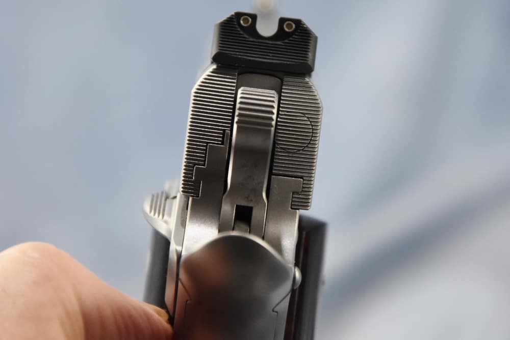 Wilson Combat CQB Elite 5" 10mm Stainless Hand Fitted 1911 Bag Wood grips-img-41