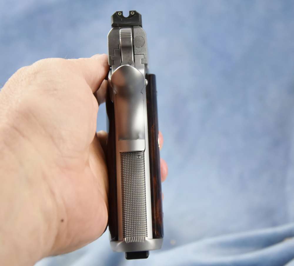 Wilson Combat CQB Elite 5" 10mm Stainless Hand Fitted 1911 Bag Wood grips-img-23