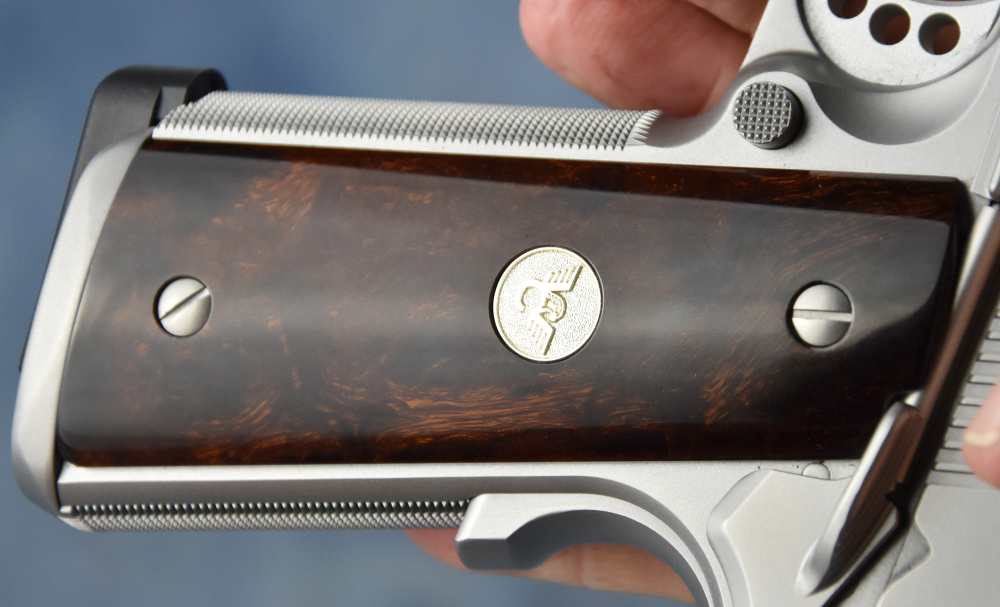 Wilson Combat CQB Elite 5" 10mm Stainless Hand Fitted 1911 Bag Wood grips-img-34