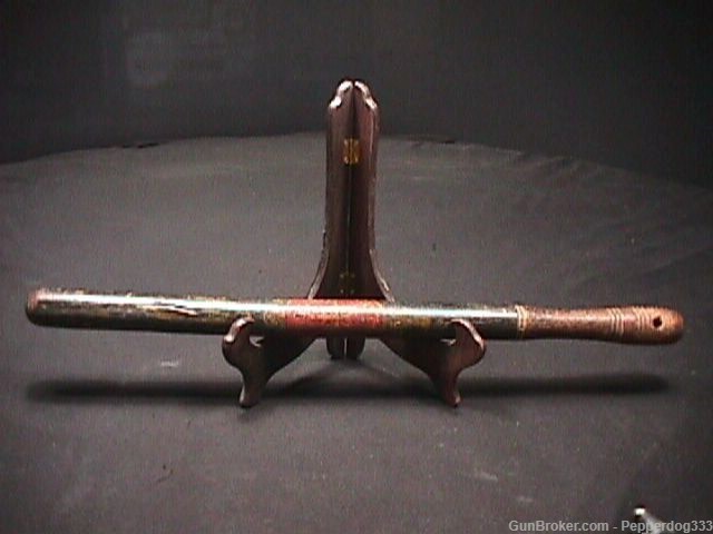 An Antique Victorian Era From London  a Constable Hand Painted Stick -img-0