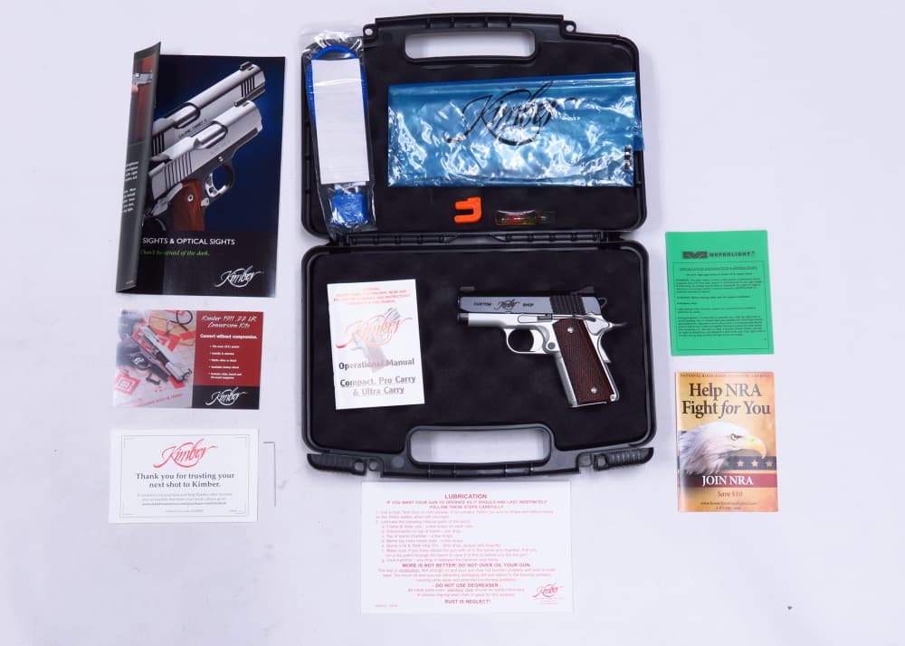 DISCONTINUED Kimber Custom Shop Super Carry Ultra 45 ACP 1911 #Match Box-img-48