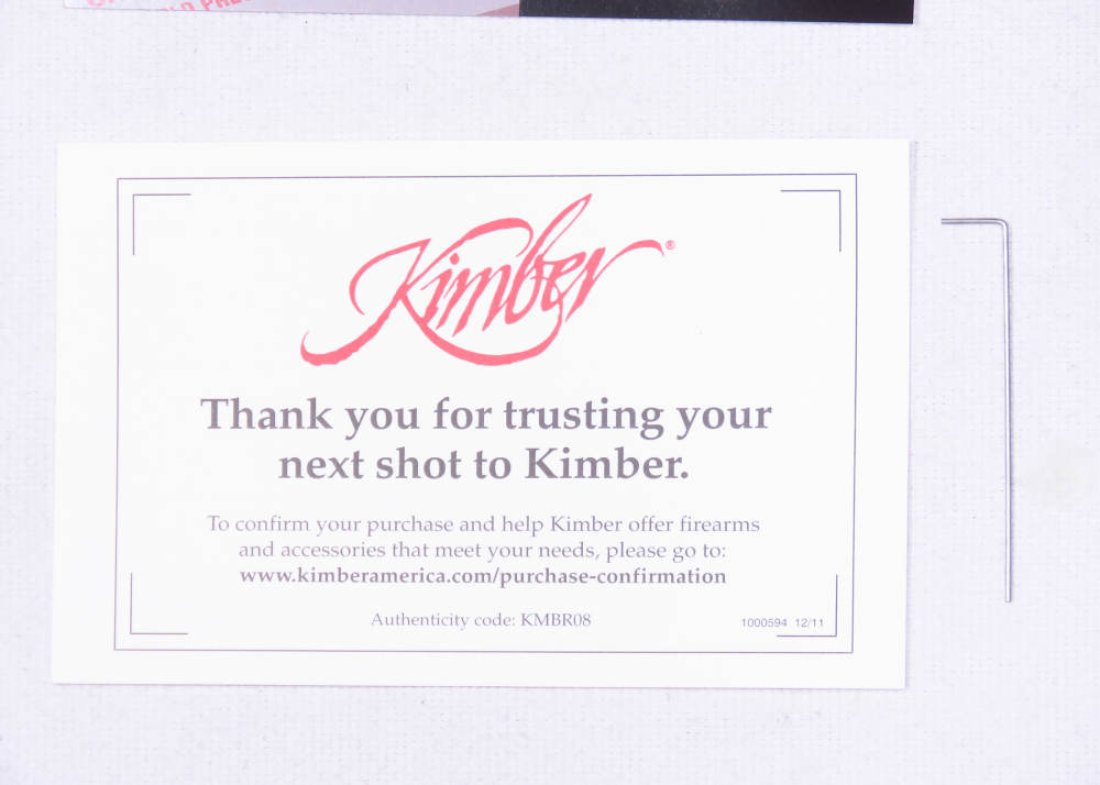 DISCONTINUED Kimber Custom Shop Super Carry Ultra 45 ACP 1911 #Match Box-img-42