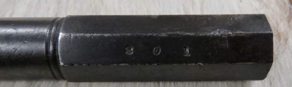 Lot # 89-Allen’s Patent Bar Hammer single-shot pistol,-img-4