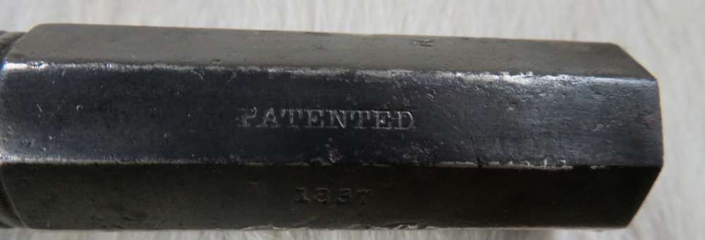 Lot # 89-Allen’s Patent Bar Hammer single-shot pistol,-img-12