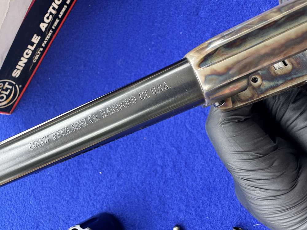 COLT SINGLE ACTION ARMY SAA 2ND GEN STAGECOACH BOX .45 COLT C&R Provenance-img-61